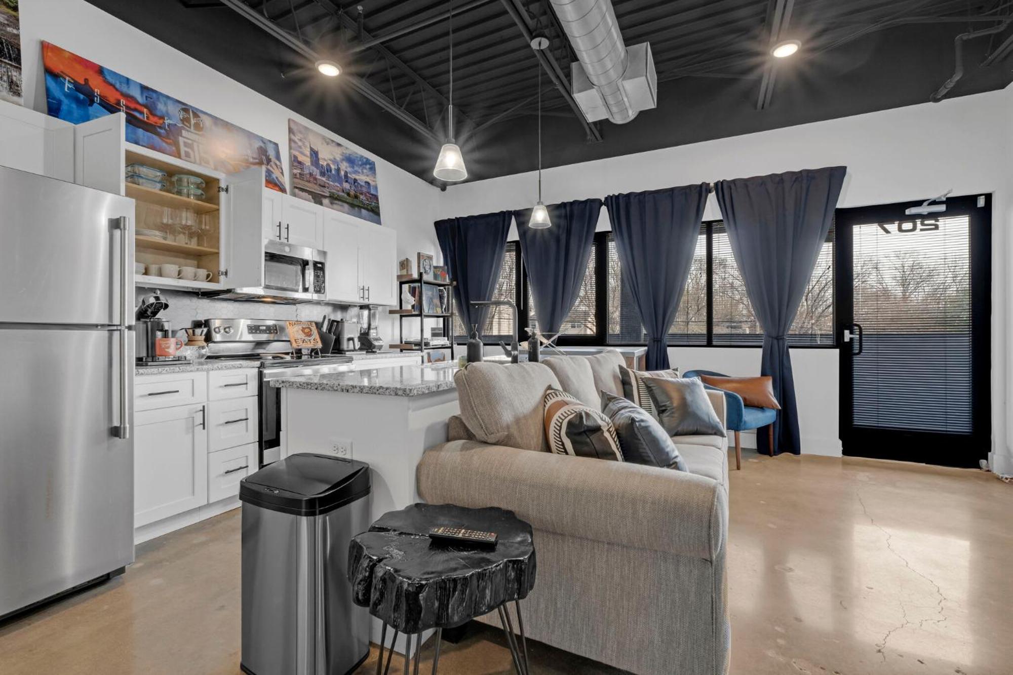 New Studio Sleeps 4 - 7 Mins To Dwtn Nashville Exterior foto